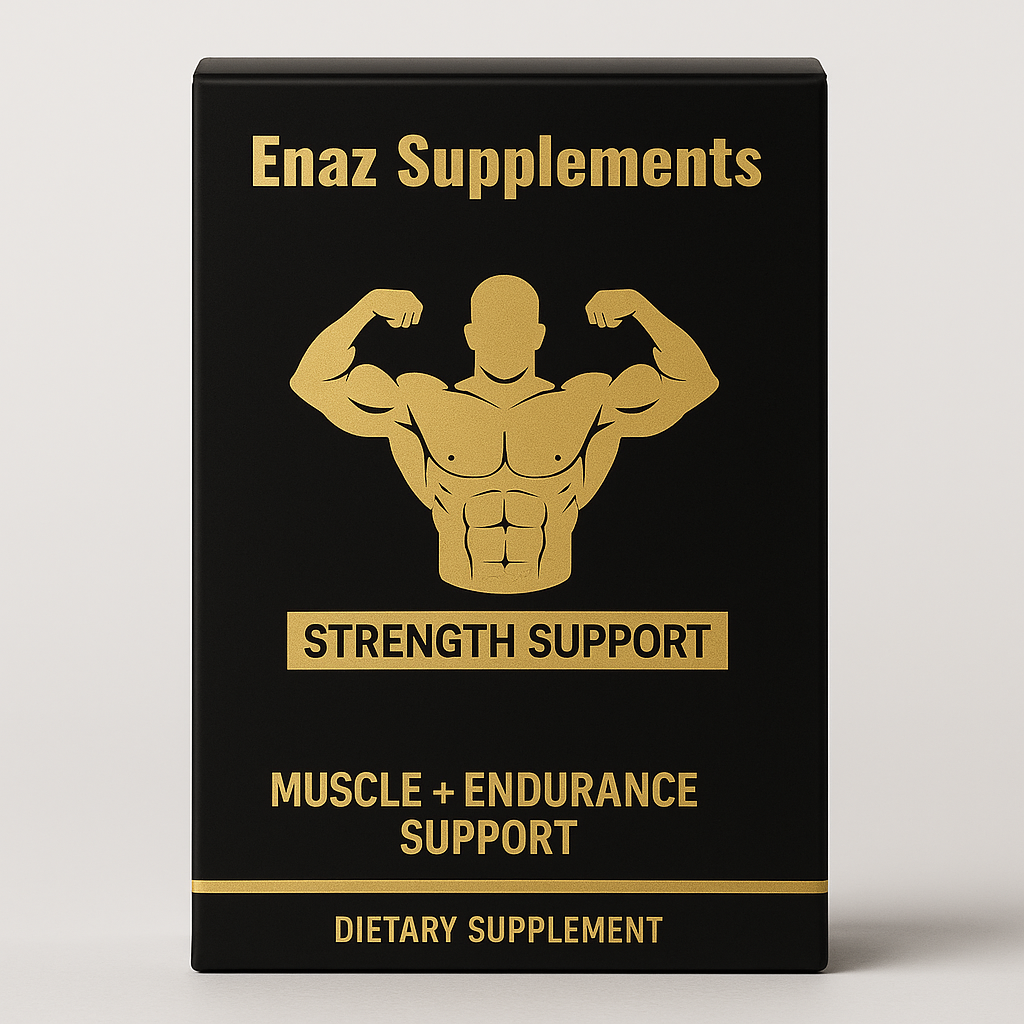 Strength Support – Muscle & Endurance Support | Enaz Supplements